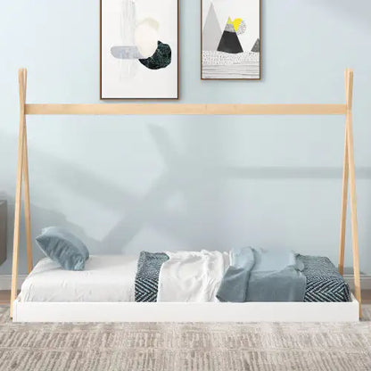 Twin Size Tent Floor Bed