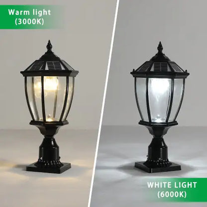 Eco Smart Solar LED Pillar Light