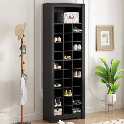 Consola zapatera de diseño elegante de 30 pulgadas